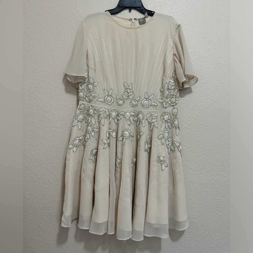 Bedazzled mini dress